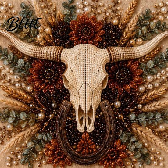Faux Pearl Painting Kit for Adults Western Charm Art Kit DIY Cowboy Hat Creative Hobby Beginners Rustic Farmhouse Wall Decor Crafting Adults,