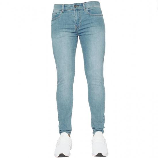 High Quality European And American Men'S Elastic Tight Fitting Small Leg Jeans