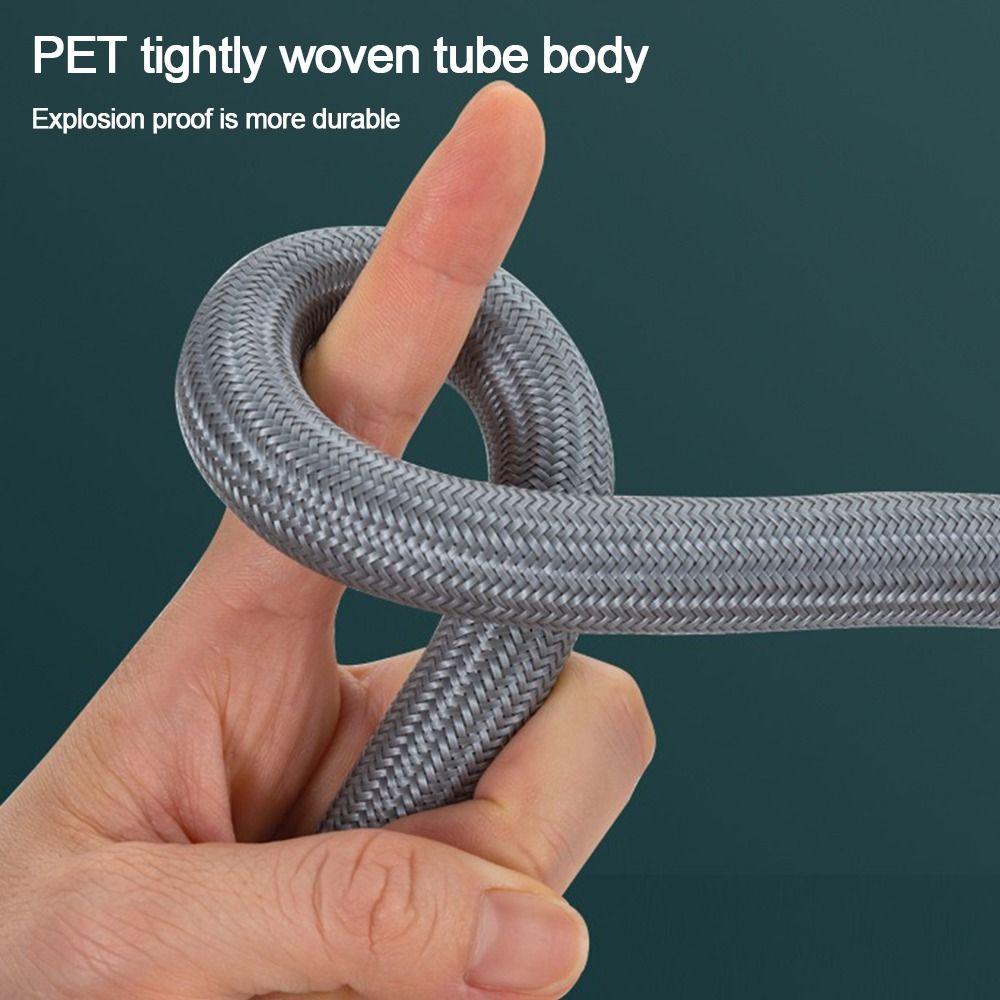Anti Winding Handheld Shower Hose 1.5/2 Meter Bath Shower Nylon Pipe Bathroom Accessories
