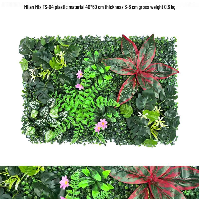 Künstliche Blumenwand für die Dekoration von Einkaufszentren im Freien