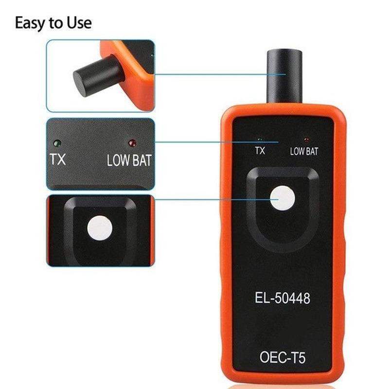 EL-50448 TPMS Activation Tool OEC-T5 Tire Pressure Monitor Sensor Reset Device Battery Not Included