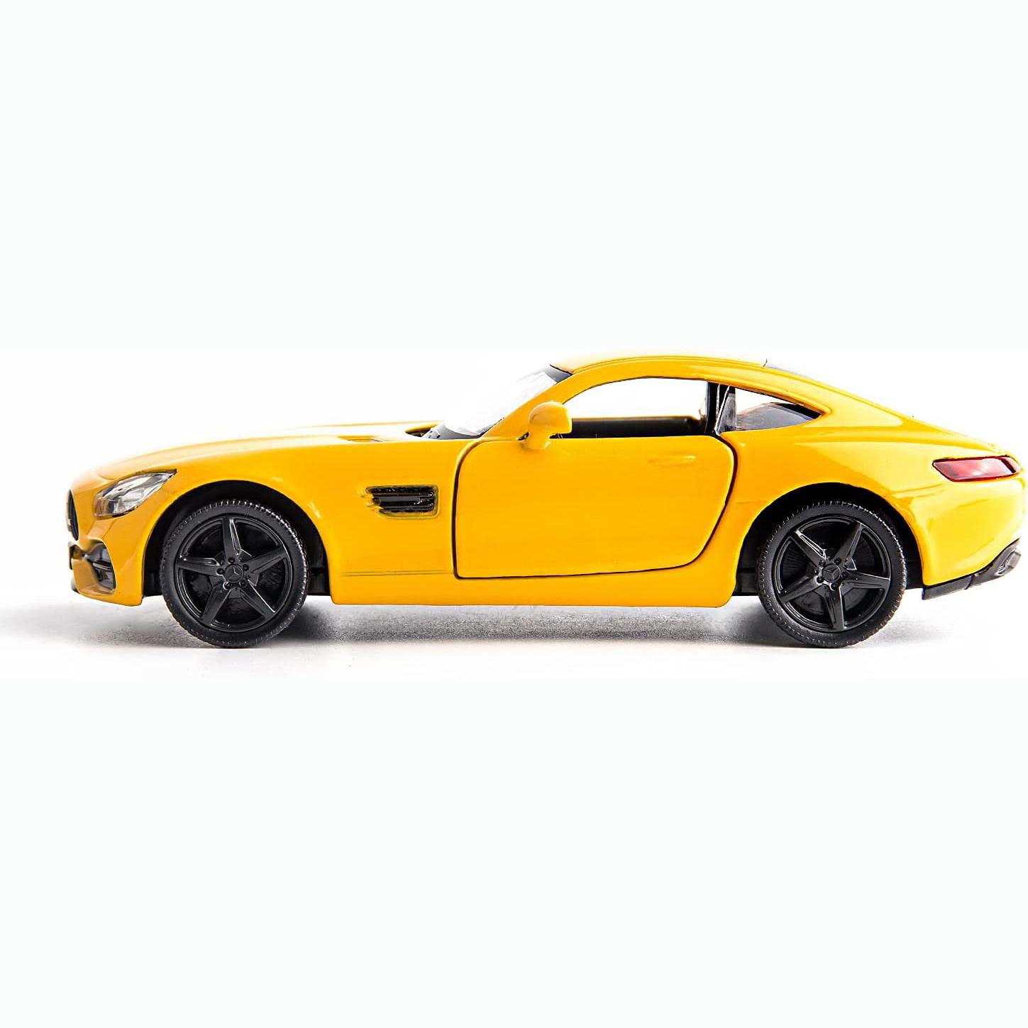 1/36 масштаб литья под давлением модель автомобиля из сплава Benz AMG GTS модель — фото 7