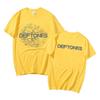 Deftones Floral Burst Double Sided Print T-shirts  Punk Rock Band Fashion y2k T Shirt Short Sleeve Summer Man Streetwear