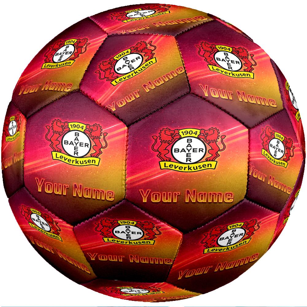 Bayer Leverkusen Football Fashion Size 5 Football Wearproof Non‑Slip Soccer Ball For Sports Training Entertainment Use