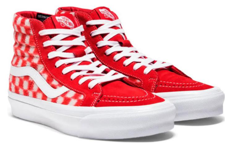 Vans SK8 HI Vault Og Lx X Concepts 'Red White' VN0A4BVBY5
