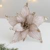 P Handmade Artificial Flower Oranment Easy To Use Xmas Decorative Flowers  Home Decor