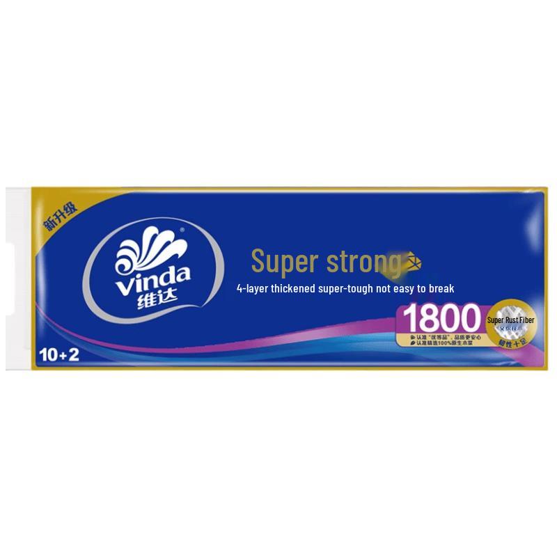 Vinda Coreless Super Tough 4-Ply Toilet Paper