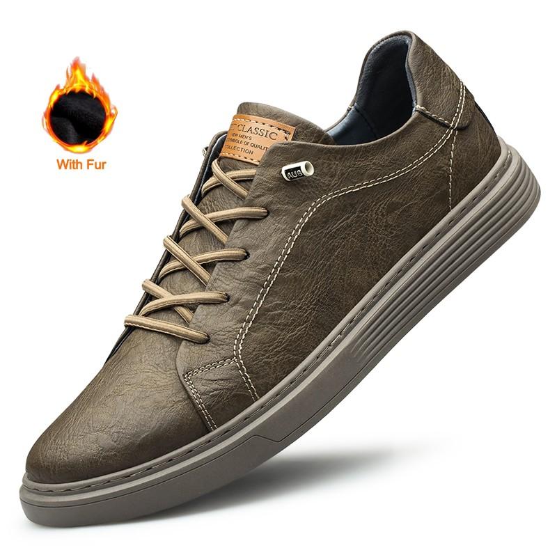 

Новые повседневные кожаные туфли для мужчин, спортивная обувь для отдыха на открытом воздухе, мужская обувь из натуральной кожи, удобные кроссовки для ходьбы и тенниса 47