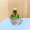 Interior Decor Hand Colored Unique Adorable Miniature Desktop Cactus Craft Bonsai Ornament