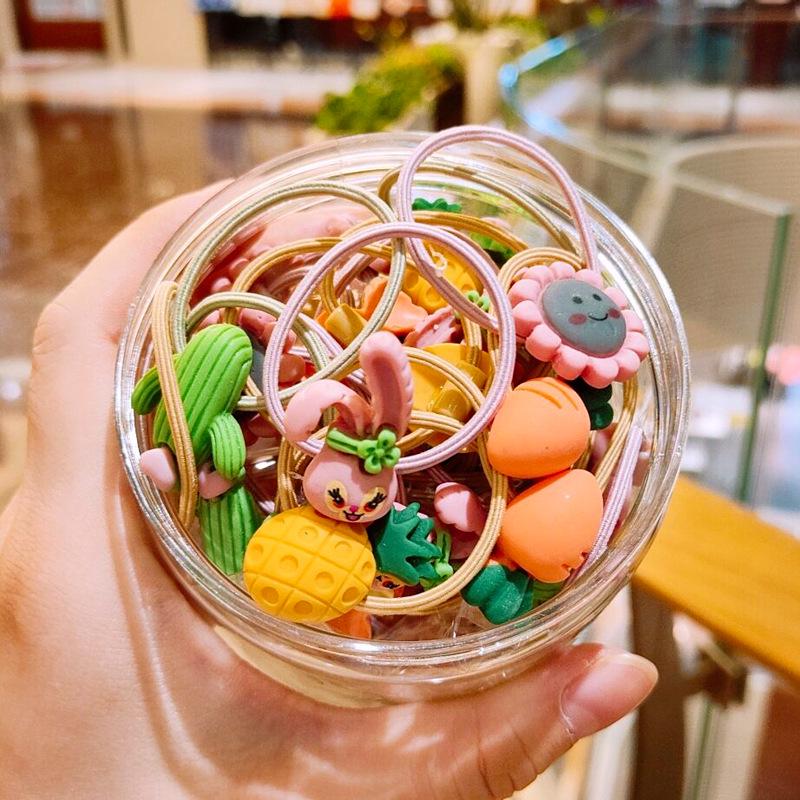 Elasticuri de păr durabile și delicate pentru bebeluși și fetițe - Accesorii de păr care nu deteriorează