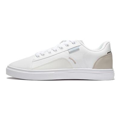 Li Ning Low Top Skate Shoes Women Sneakers White Gray AGCR480-8