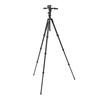 Manfrotto Befree GT PRO Professional Travel Tripod Kit with Fluid Leveling Twist for DSLR and Mirrorless Cameras 3-Way 3-Way Head, Column, Aluminum,