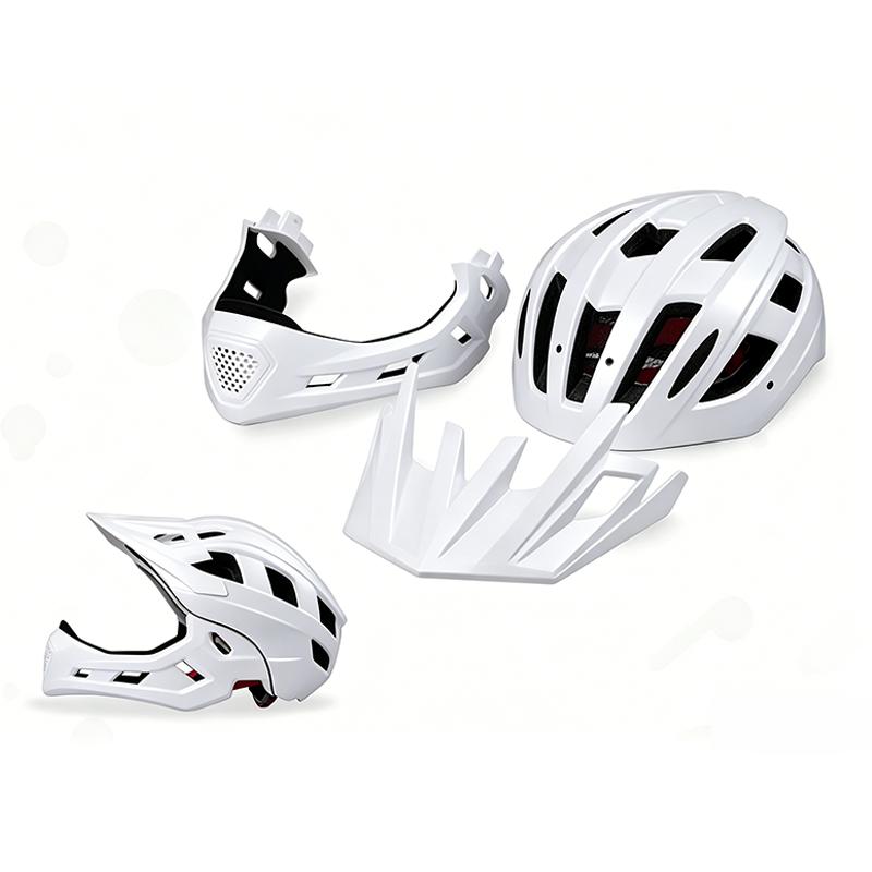 Kids Detachable Full Helmet, Lightweight Breathable EPS Safety Helmet for Bicycle Cycling Skateboarding Scooter Outdoor Sports