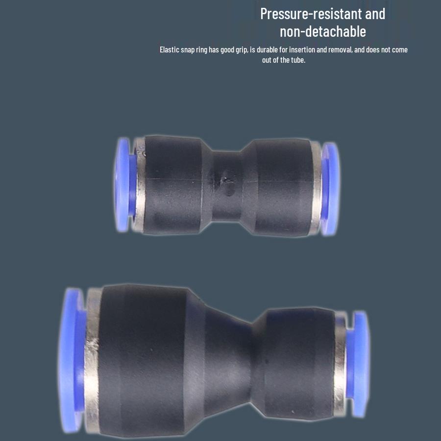 Plastic Pneumatic T- and Y-Type Quick Connect Tube Fittings