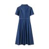Navigare Women's Thin Denim Shirt Dress