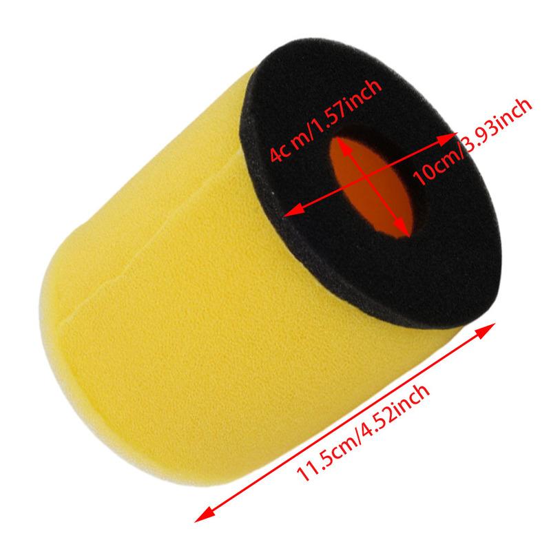 Motorcycle Air Filter Cleaner Foam Sponge for Suzuki LTF250 Ozark 2002-2016 LTZ250 QuadSport  2004-2010 13780-05G00 13780-05G10