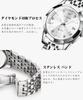 OLEVS Analog Quartz 30M Water Date Silver Stainless Steel Roman White Small Size Women's Watch, Resistant, Display, Band, Numerals, Dial,