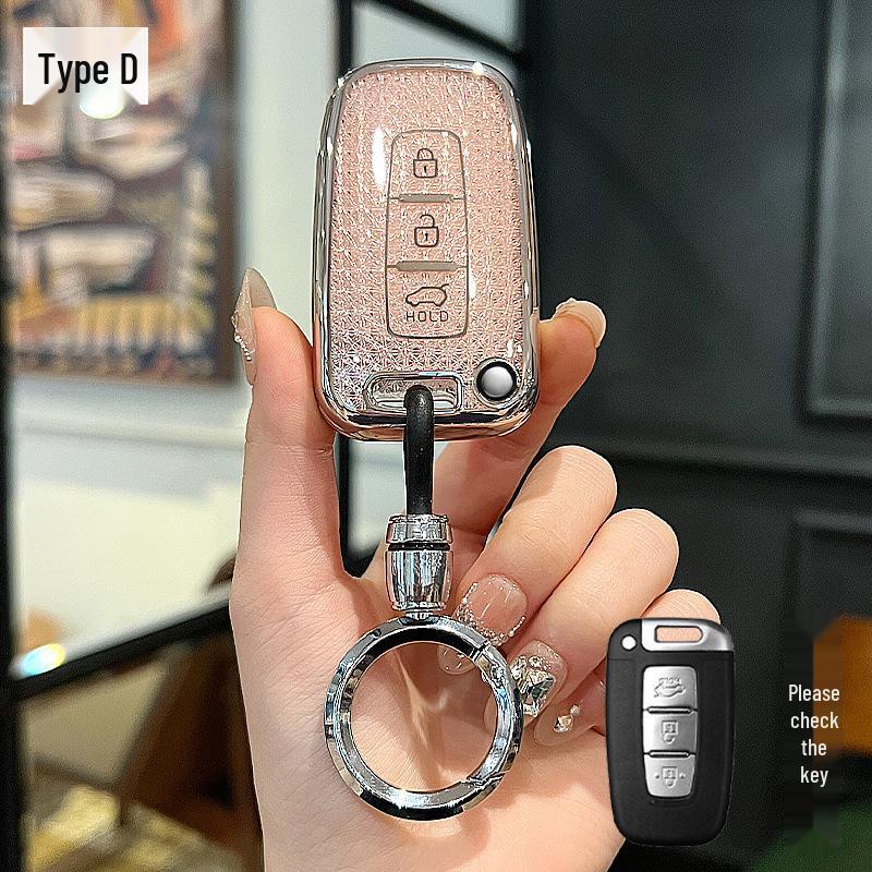 Beijing Hyundai Car Key Case for Reina, Sonata, Elantra, ix35, Langdong, Tucson, Yixing