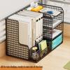 A4 File Organizer Box - Office Desk Storage & Bookshelf Folder System