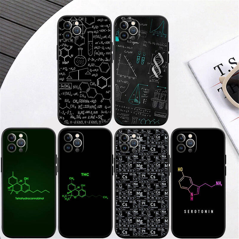 MH32 Chemical Maths Formula New Shell Phone Case for Xiaomi Poco F2 F3 M2 M3 M4 M5 M6 X2 X3 X4 X6 Pro NFC GT Plus