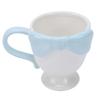 300ml Bow Coffee Mug Cute 3D Bow Tie Ceramic Coffee Mug High Temperature Resistance for Hot Cold Drinks