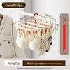 Oval Baby Clothes Drying Rack with Multiple Clips for Socks, Underwear, and More