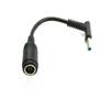 7.4x5.0mm Female to 4.5x3.0mm Male Tip Connector Converters Adapter Power Supply Replacement Laptop Charger Power Cord
