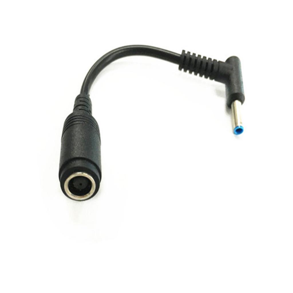 7.4x5.0mm Female to 4.5x3.0mm Male Tip Connector Converters Adapter Power Supply Replacement Laptop Charger Power Cord