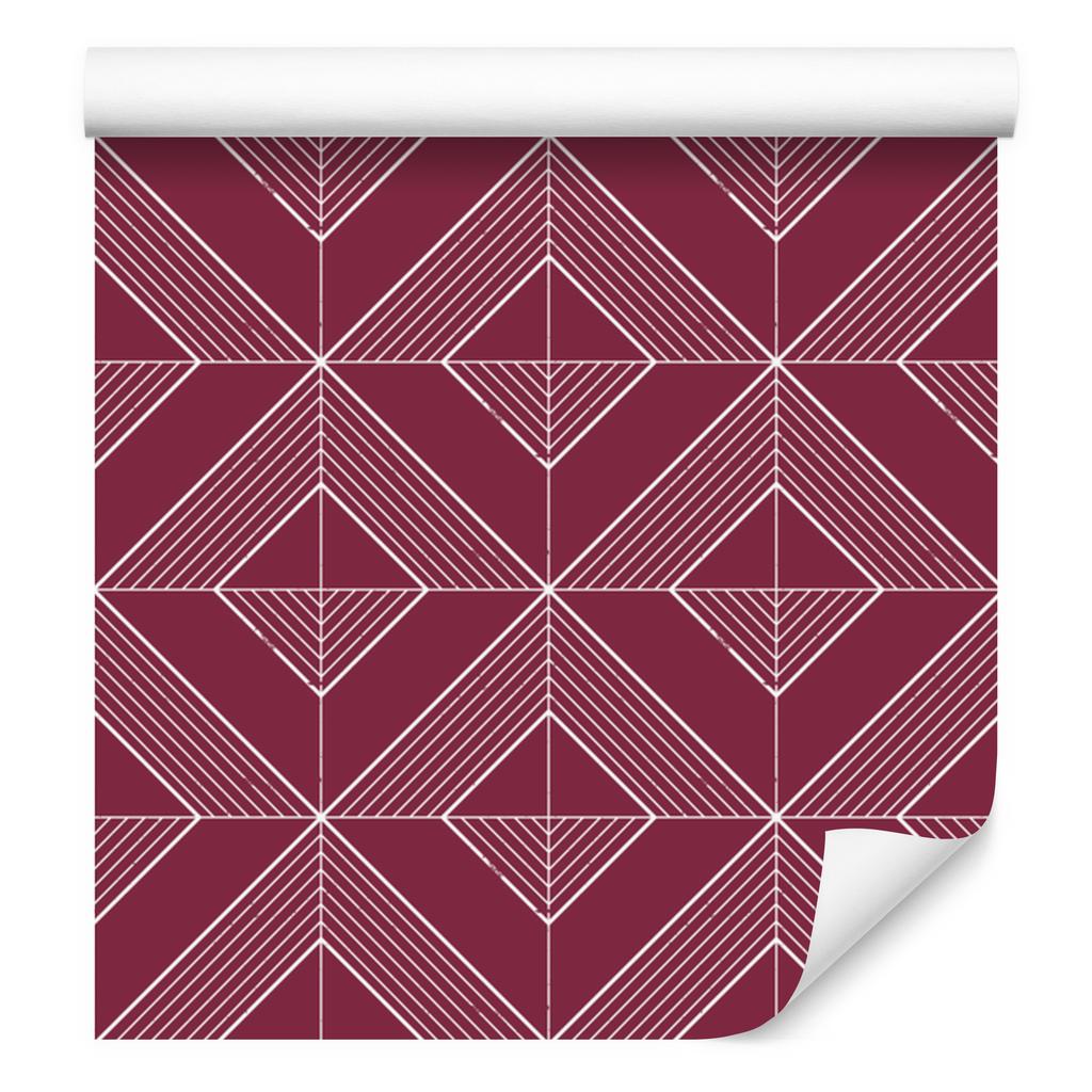Geometric Rose Diamonds Wallpaper, Rose Background for Living Room and Bedroom 50x1000