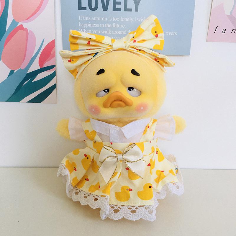 Annoying Duck Plush Toy Doll Clothes Blind Box - 17cm Yellow Duck Outfit