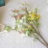 64cm Single Small Flowers Pearl Plum Artificial Flower Silk Flower Household Living Room Study Courtyard Stage Decoration Flower