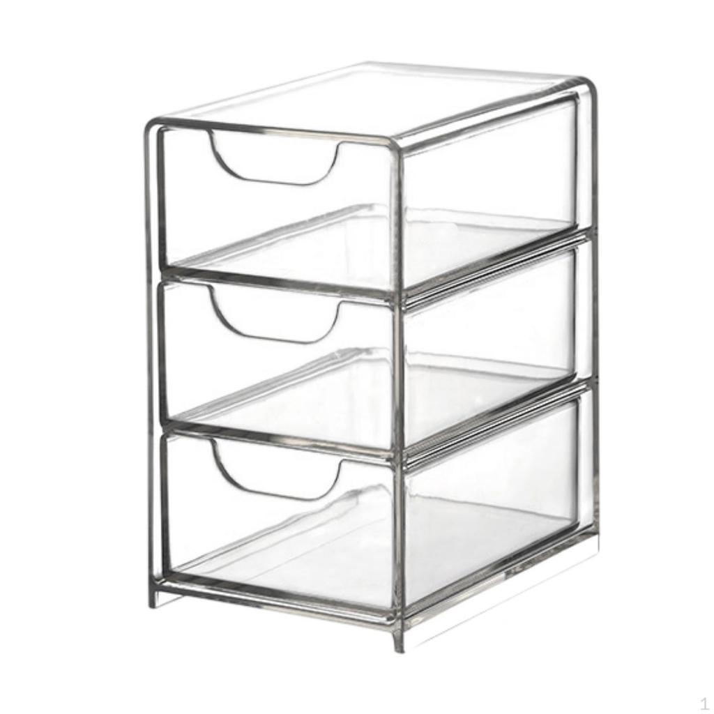 Bathroom Organizer Shelf Cosmetic Storage Rack Table Sundries Display for Farmhouse