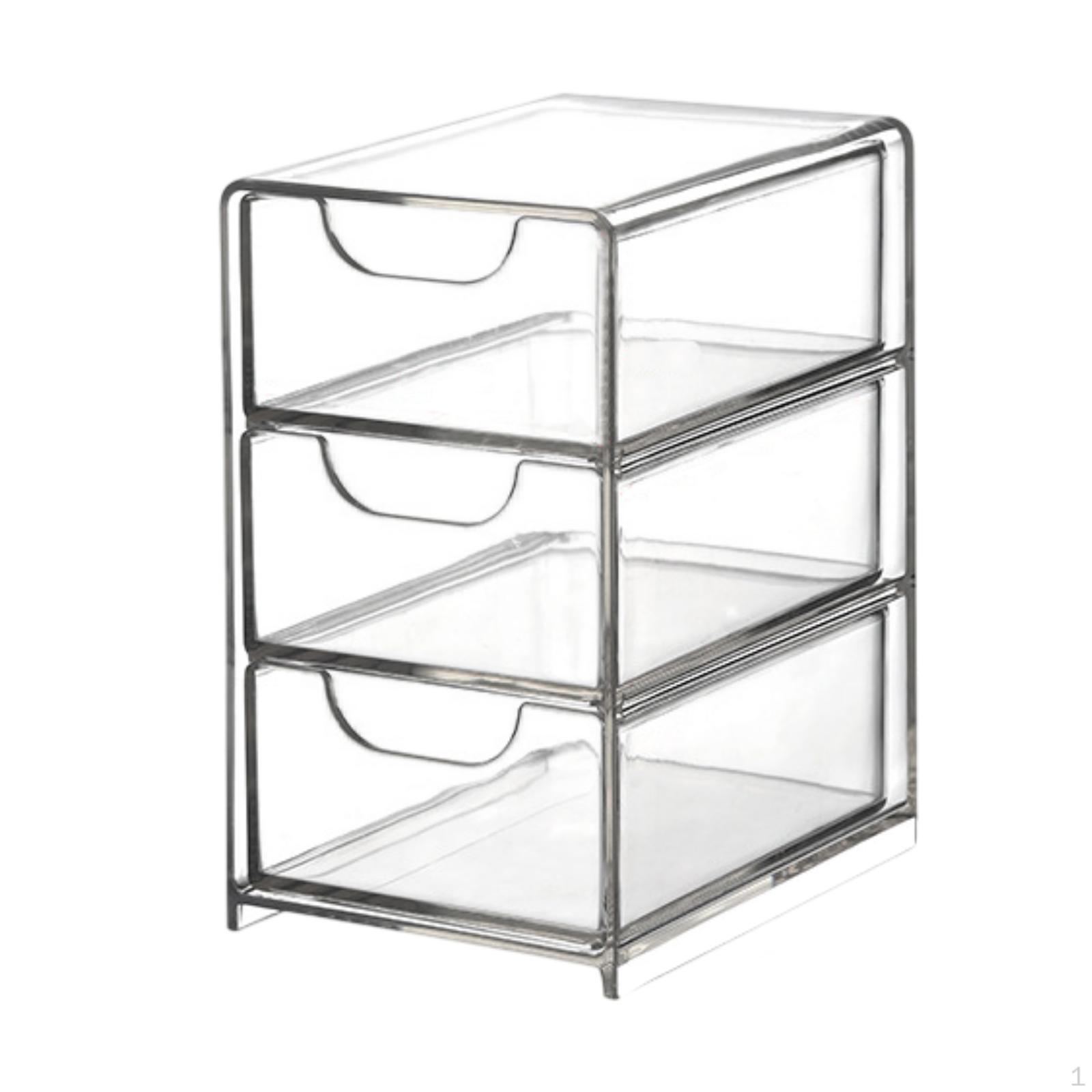 

Полка для органайзера для ванной комнаты, стеллаж для хранения косметики, стол, дисплей для всякой всячины для фермерского дома 3 layers