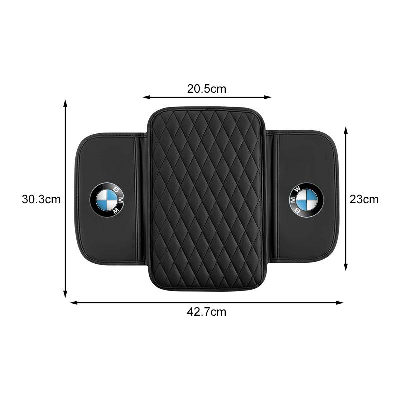 1Pcs Leather Car Armrest Mat Tissue Boxes Height Pad Armrest Box For BMW E46 E39 E90 E60 E36 F30 F10 E34 E30 F20 E92 M3 M4 M5 X3 X4 X5 X6 X7
