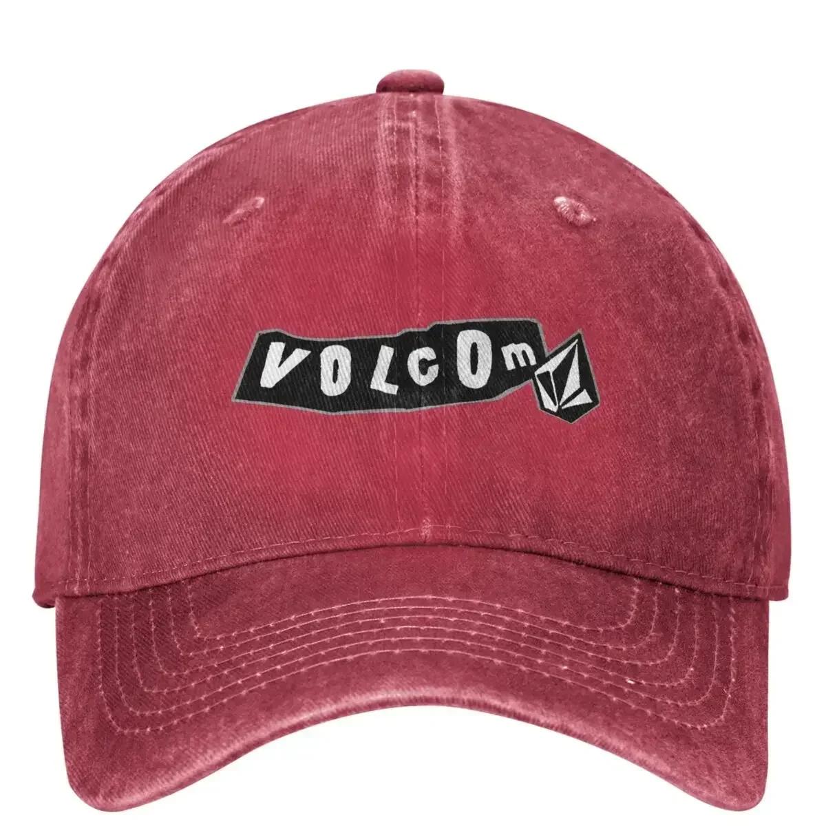 

VVolcomsfASHION LOGO Casual Baseball Cap Trucker Hat SunProof Outdoor Sport Hip Hop Hats Unisex Women Vintage Baseball Caps One Size