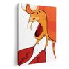 Art 420mm X Wall Wooden Stylish Interior Illustration Panel, Painting, Decoration, Igsticker, 297mm, A3, Photo, Hanging, Frame, Decor, 003622, Unique,