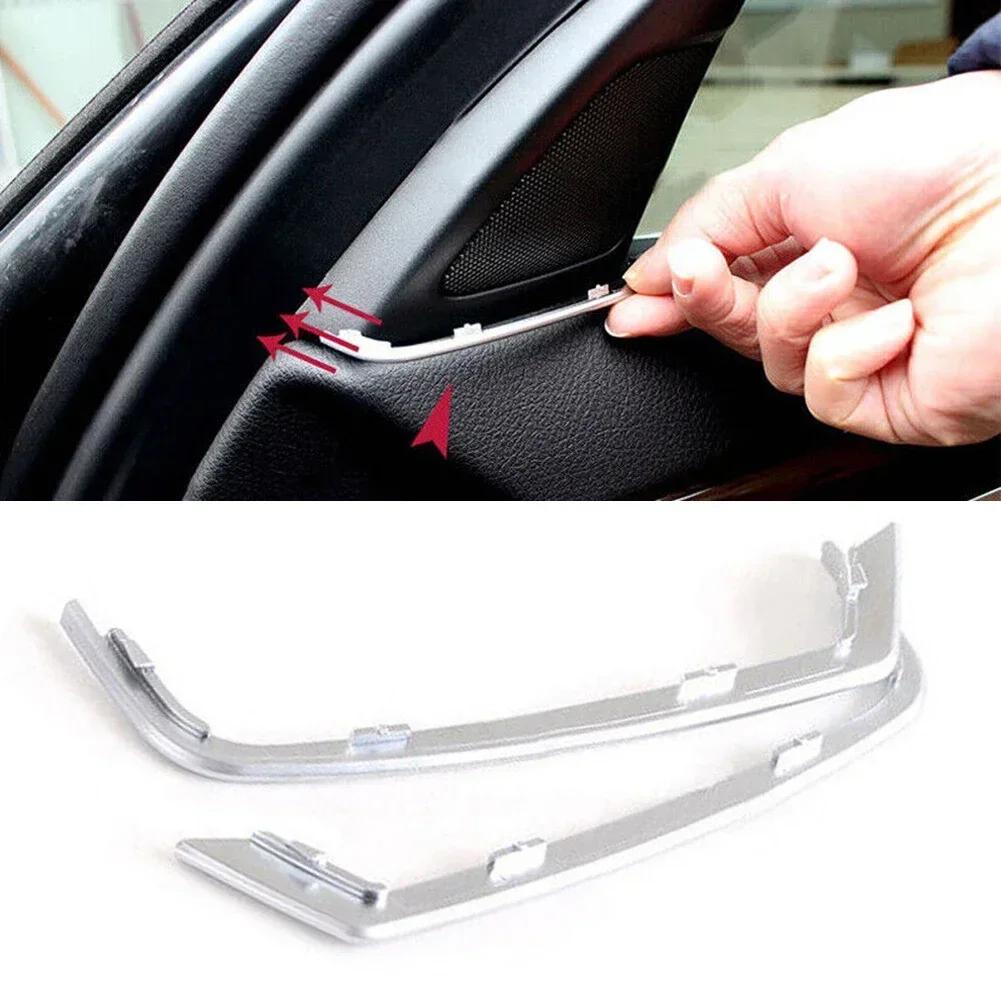 

2Pcs Silver Front Door A-Pillar Tweeter Speaker Gap Cover Trim For BMW 5 Series F10 2011-2013 Speaker Gap Cover Trim China Mainland