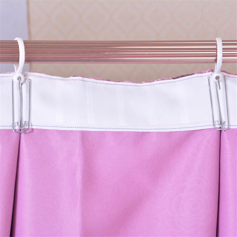 1Meter Curtain Track Rail Glider Hooks Straight Slide Windows Balcony Plastic Bendable Home Window Decor Accessories