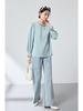 Original Mulberry Silk Stylish Beaded Double-Layer Breathable Top - Versatile Spring Commute High-End Shirt 2026