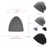 Classic Pullover Beanie Hat With Thick Plush Lining For Comfortable Outdoor Activities And Riding