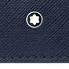 Montblanc 6 Card Slot Leather Wallet Men Wallet Blue 128585