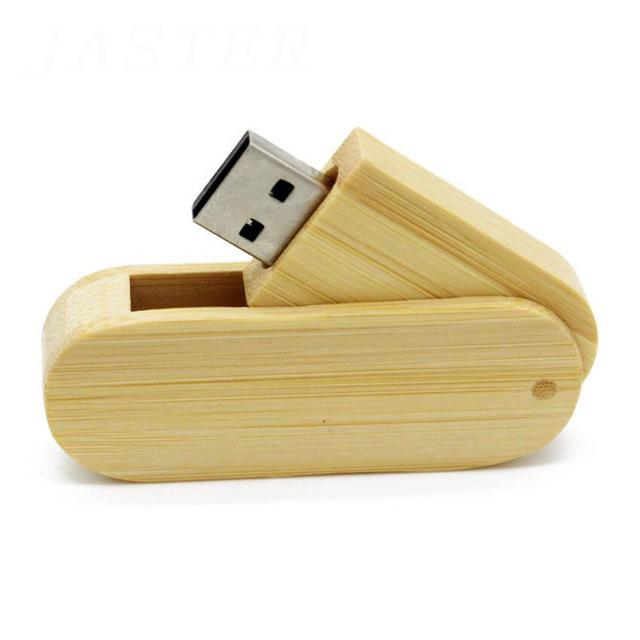 Bamboo & Wood 32GB USB Flash Drive with Custom Logo - Perfect for Graduation Souvenirs & Promotional Gifts