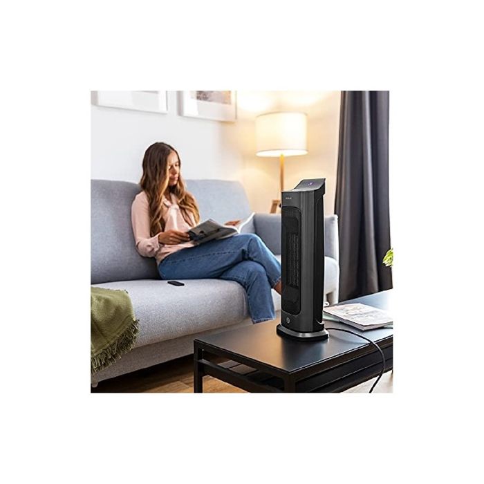 Cecotec Ceramic Heater Ready Warm 6800 Ceramic Sky Smart. 3 Modes, Adjustable Thermostat, Anti-tip System