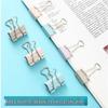 Chenguang Jiyan Series 50mm Colored Metal Binder Clips, 12-Pack