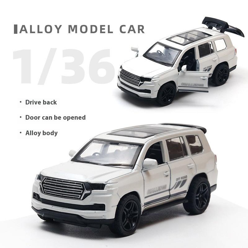 Modello di auto fuoristrada in lega Simulazione Giocattolo per bambini Auto per bambini Ornamenti per auto Decorazione