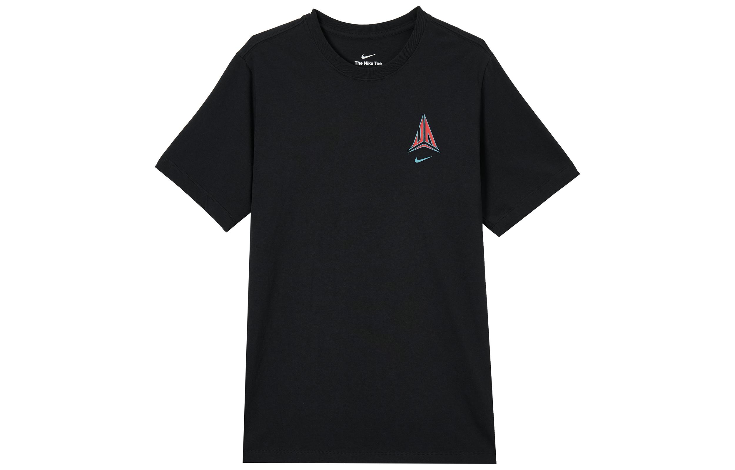 

Nike T Shirts Men s Black Crew Neck Moderate Straight Fit HV1691-010 L