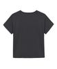 Nigaennikol Big Rose Sleeve Top_Charcoal