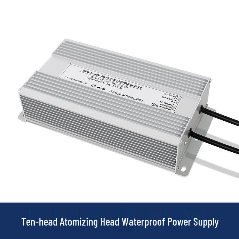 Ultrasonic Ten-Head Atomizer Humidifier: High-Volume Mist Plate for Water Features and Fogging