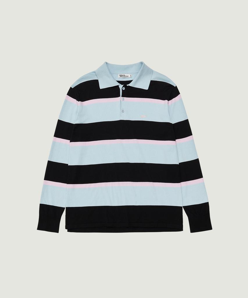 GROVE Gwen Collar Knit (Light Blue)