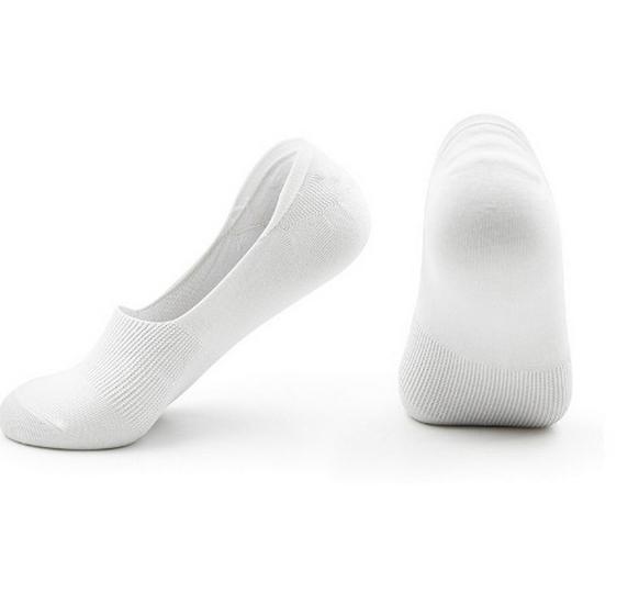 Non-slip Heel-grip Unisex Invisible Boat Socks, Quick-dry Low-cut Cotton, Versatile & Durable